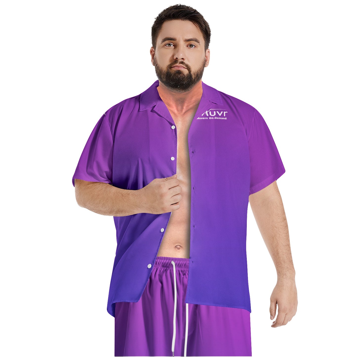 Muvr Men's Hawaiian Shirt Set