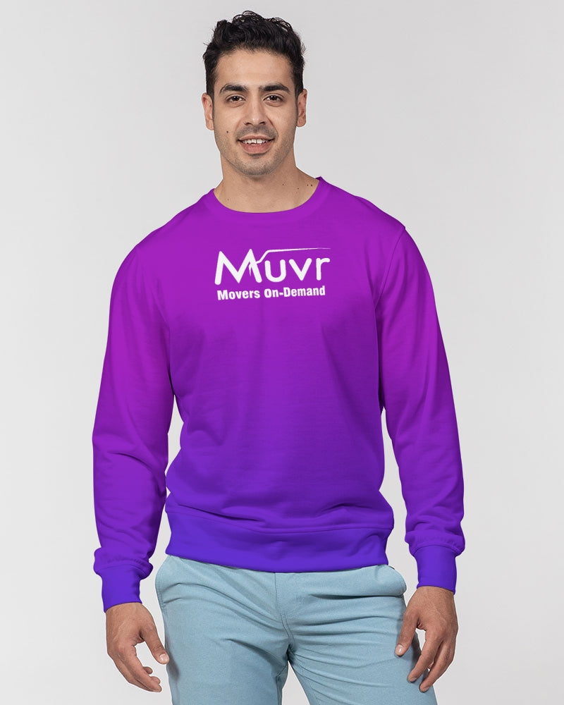 Muvr Men's Classic French Terry Crewneck Pullover